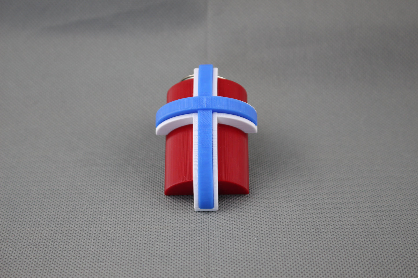 Norwegian Flag Keychain