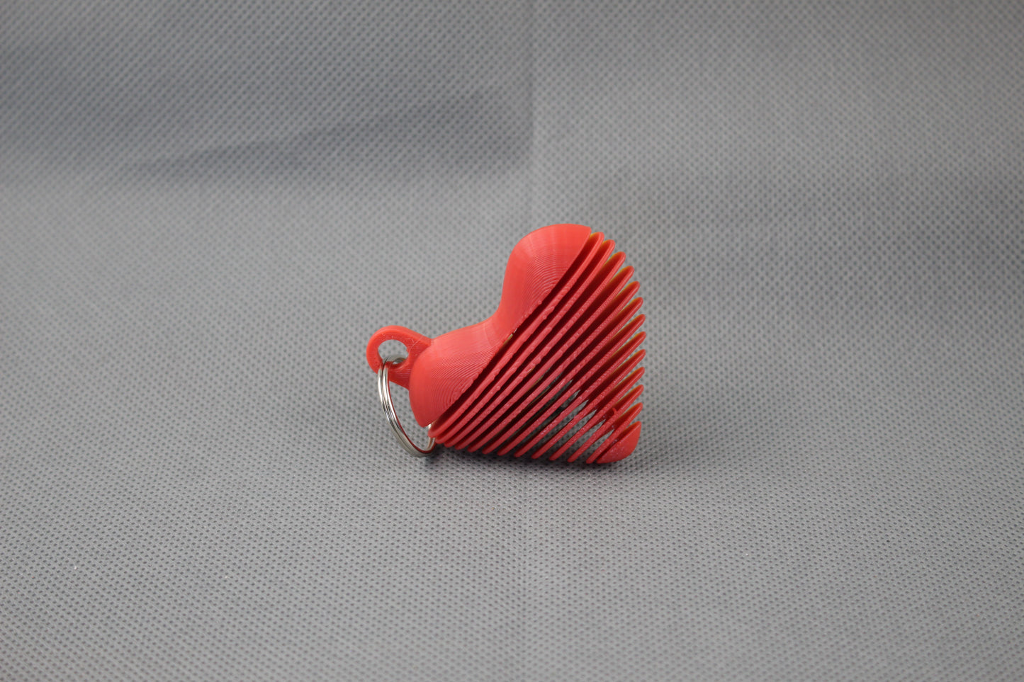 Spiral Heart Keychain