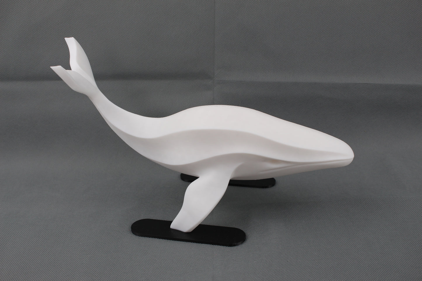 Minimalist Whale Sculpture