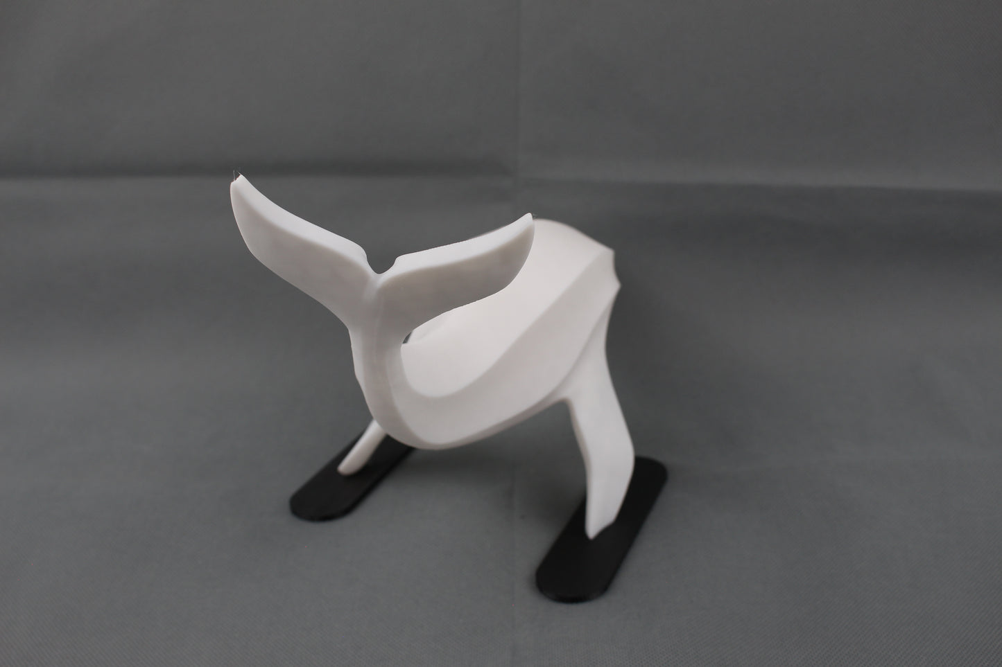 Minimalist Whale Sculpture