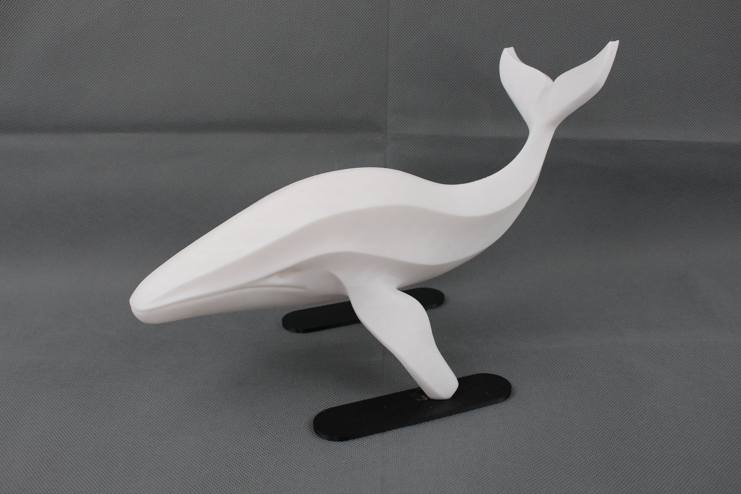 Minimalist Whale Sculpture