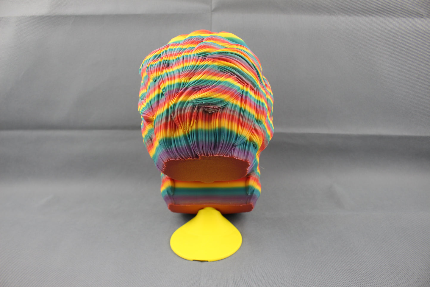 Rainbow Skull Headphone Stand