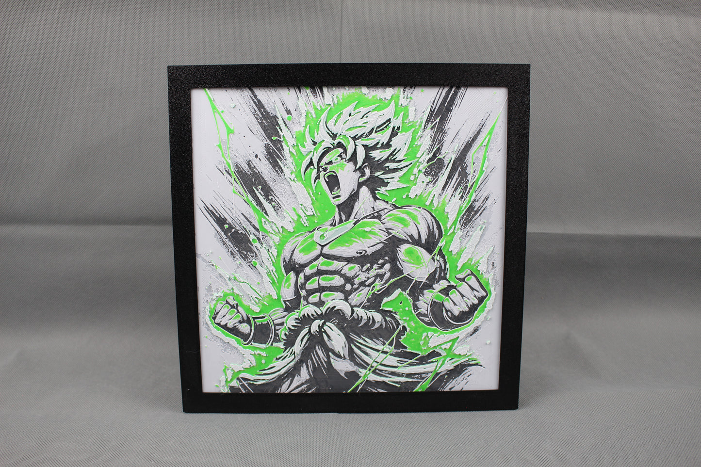 Super Saiyan 3D Wall Art