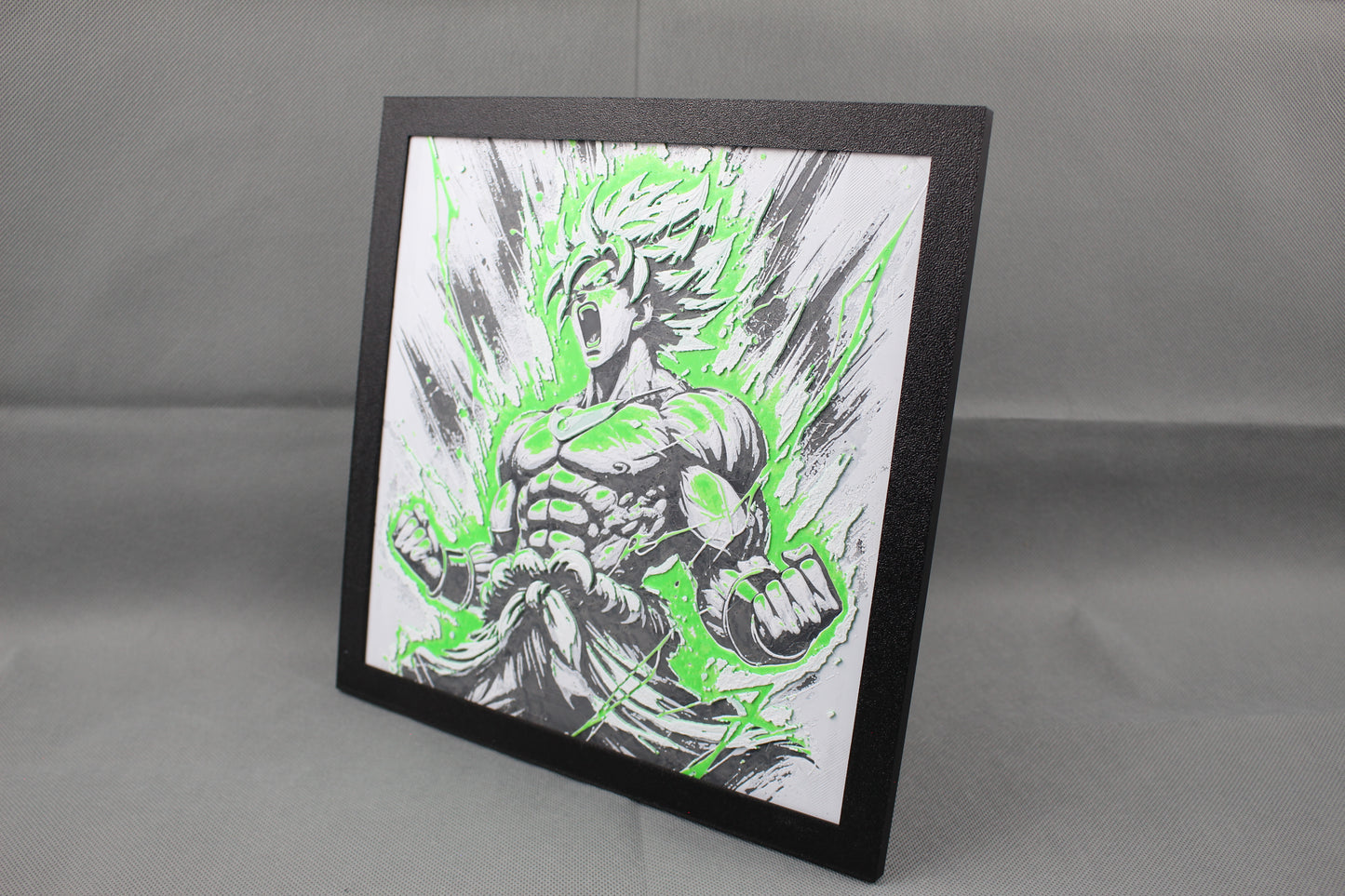 Super Saiyan 3D Wall Art