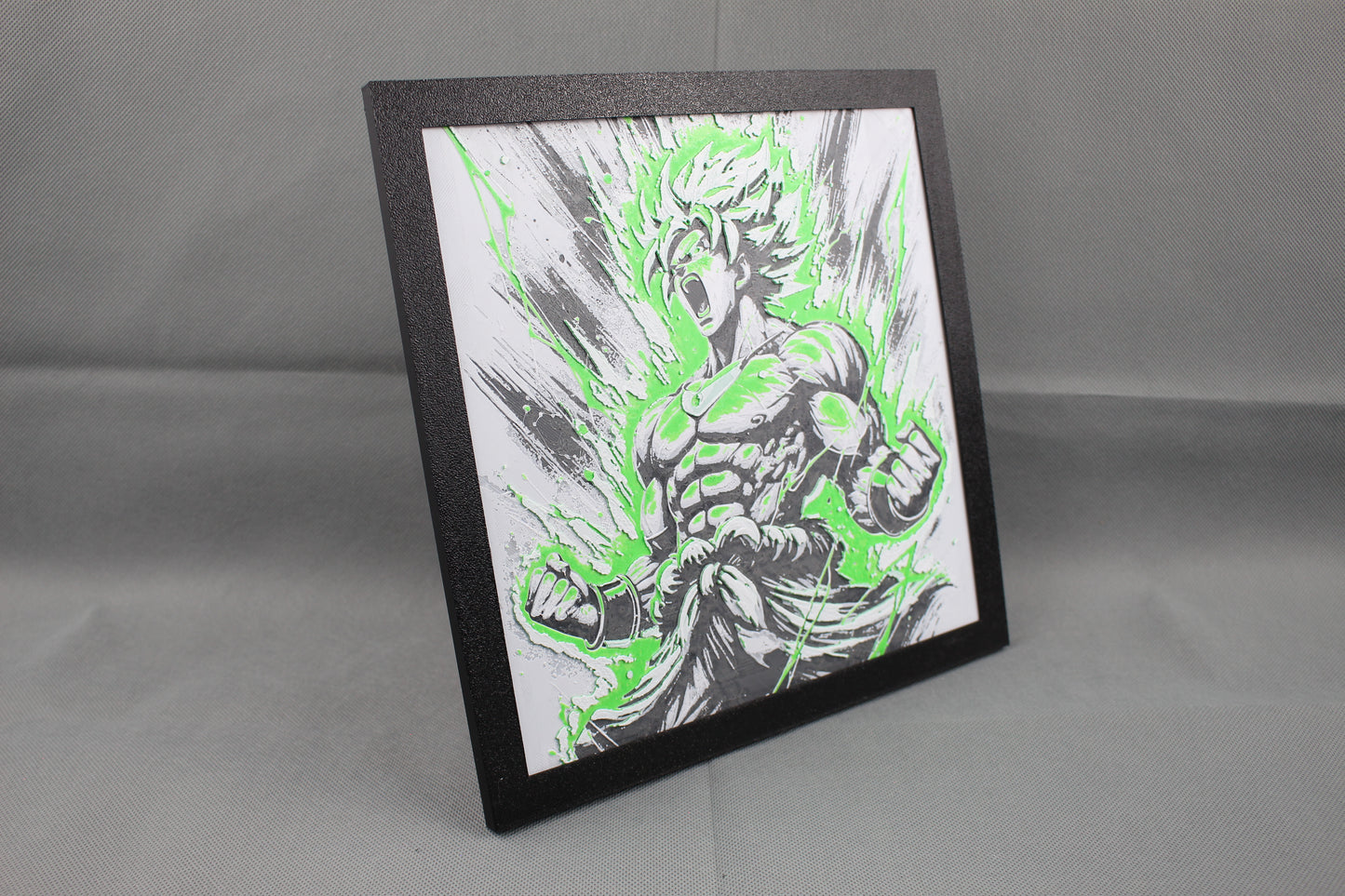 Super Saiyan 3D Wall Art