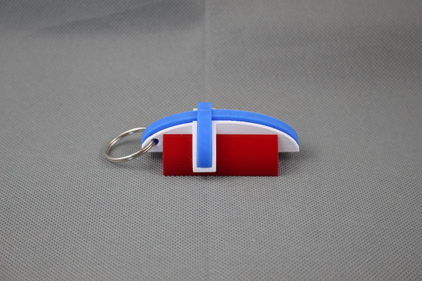 Norwegian Flag Keychain