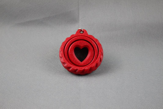 HeartSpin Keyring
