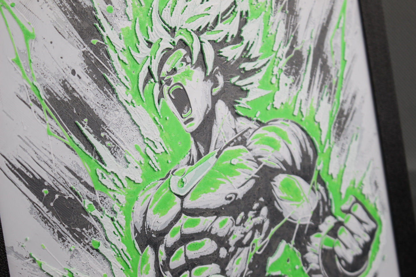 Super Saiyan 3D Wall Art